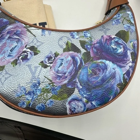 Louis Vuitton LV Garden Metallic Monogram Loop PM Bag Blue Limited Edition - Picture 7 of 15